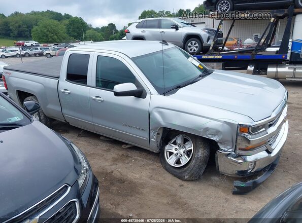 1GCVKREC7HZ129352 2017 CHEVROLET SILVERADO Silver Widok wnętrza 360 stopni