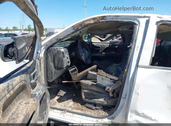 1GCVKREC7HZ364026 2017 CHEVROLET SILVERADO White Вид салону спереду