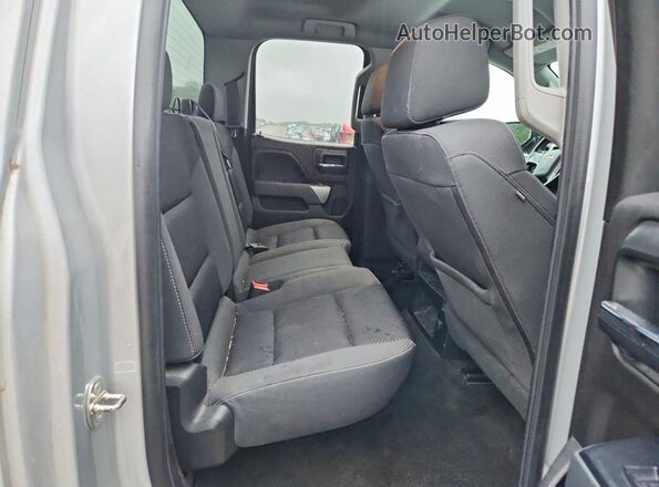 1GCVKREC8GZ403740 2016 CHEVROLET SILVERADO Silver Հետևի նստատեղերի տեսք