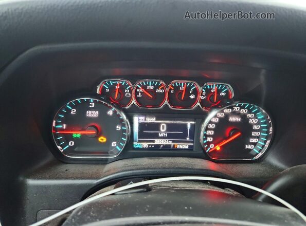 1GCVKREC8GZ403740 2016 CHEVROLET SILVERADO Silver Սարքավորումների վահանակի տեսք