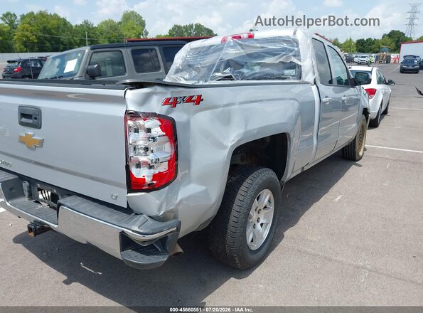 1GCVKREC8JZ166819 2018 CHEVROLET SILVERADO Серебряный 