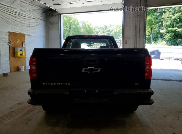1GCVKREC8JZ198203 2018 CHEVROLET SILVERADO Black Widok z tyłu