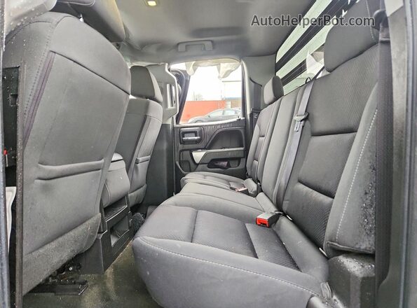 1GCVKREC9GZ189065 2016 CHEVROLET SILVERADO Black Вид задніх сидінь