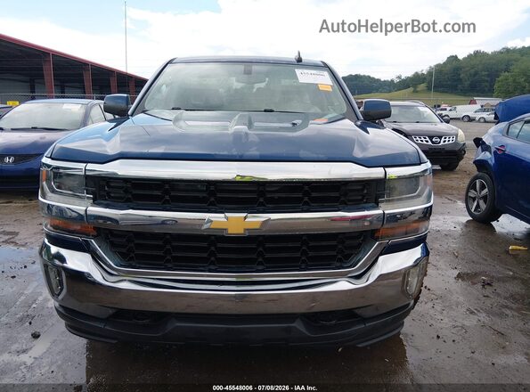 1GCVKREC9GZ255758 2016 CHEVROLET SILVERADO Blue Vista del cuadro de instrumentos