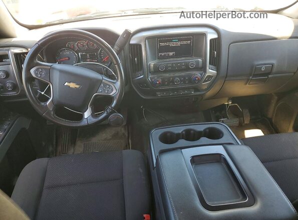 1GCVKREC9GZ257462 2016 CHEVROLET SILVERADO Белый Вид панели приборов