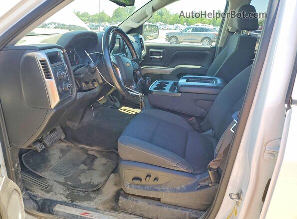 1GCVKREC9GZ257462 2016 CHEVROLET SILVERADO Белый Вид салона спереди