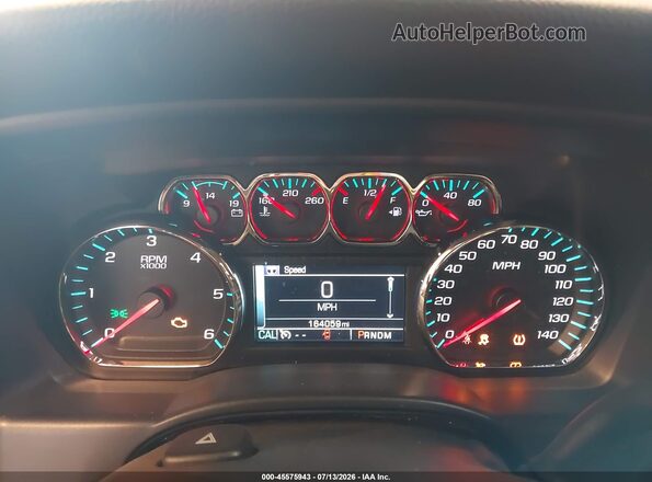 1GCVKREC9GZ260586 2016 CHEVROLET SILVERADO Blue უკანა სავარძლების ხედი