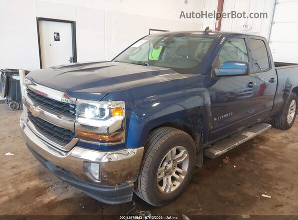 1GCVKREC9GZ260586 2016 CHEVROLET SILVERADO Blue წინა მარცხენა ხედი სამი მეოთხედიდან