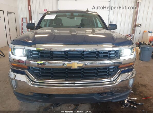 1GCVKREC9GZ260586 2016 CHEVROLET SILVERADO Blue ხელსაწყოთა პანელის ხედი