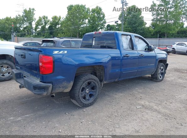 1GCVKREC9GZ304361 2016 CHEVROLET SILVERADO Blue უკანა მარჯვენა