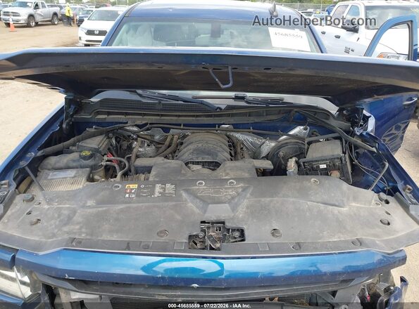 1GCVKREC9GZ304361 2016 CHEVROLET SILVERADO Blue უკანა ხედი