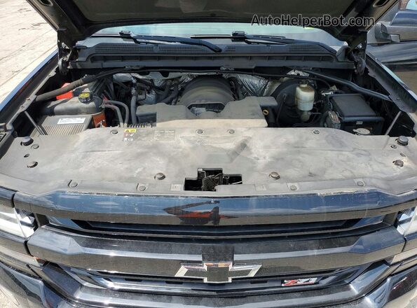 1GCVKREC9GZ309673 2016 CHEVROLET SILVERADO Black Rear interior view