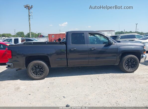 1GCVKREC9GZ341457 2016 CHEVROLET SILVERADO Gray Vista interior trasera