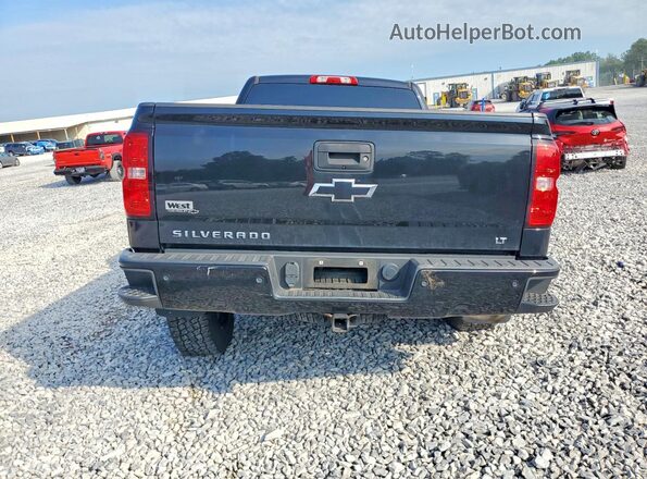 1GCVKREC9JZ338484 2018 CHEVROLET SILVERADO Black Вид ззаду