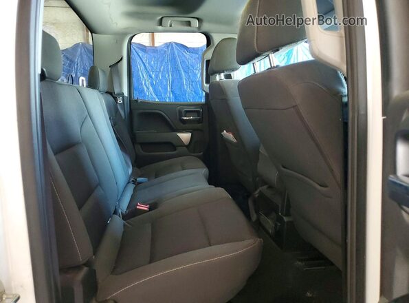 1GCVKRECXGZ120837 2016 CHEVROLET SILVERADO White Rear seats view