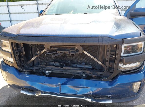 1GCVKRECXGZ289336 2016 CHEVROLET SILVERADO Blue Вид спереду