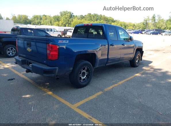 1GCVKRECXGZ289336 2016 CHEVROLET SILVERADO Blue Задня права чверть