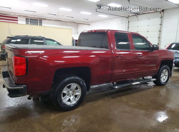 1GCVKRECXGZ310654 2016 CHEVROLET SILVERADO Burgundy Задня права чверть