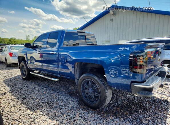 1GCVKRECXGZ378985 2016 CHEVROLET SILVERADO Синий Задняя левая четверть