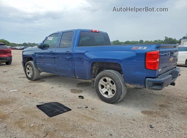 1GCVKRECXHZ228005 2017 CHEVROLET SILVERADO Синий Задняя левая четверть