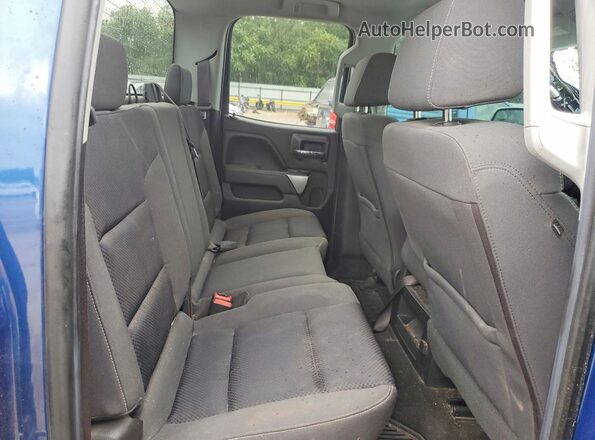 1GCVKRECXHZ228005 2017 CHEVROLET SILVERADO Синий Вид задних сидений