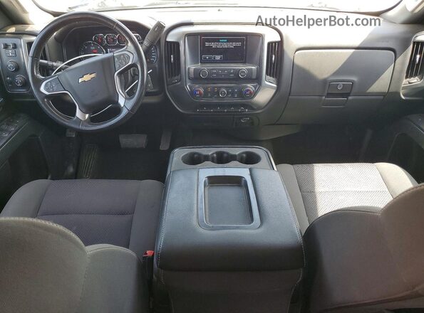 1GCVKRECXHZ266785 2017 CHEVROLET SILVERADO Silver Առջևի վահանակի տեսք