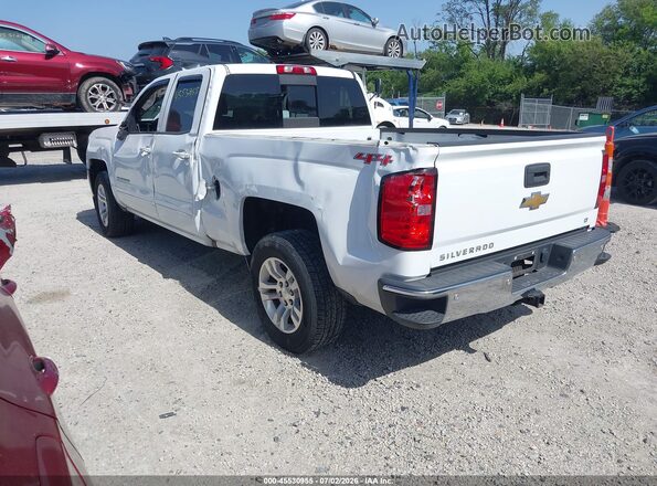1GCVKRECXHZ306833 2017 CHEVROLET SILVERADO White Tył lewy