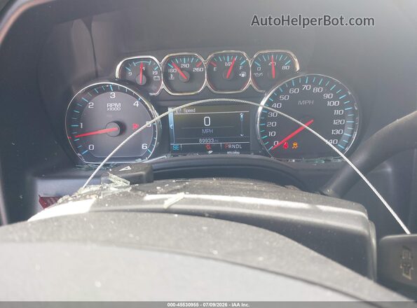 1GCVKRECXHZ306833 2017 CHEVROLET SILVERADO White Widok tylnych siedzeń