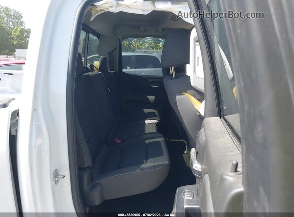 1GCVKRECXHZ306833 2017 CHEVROLET SILVERADO White Widok naklejki z numerem VIN