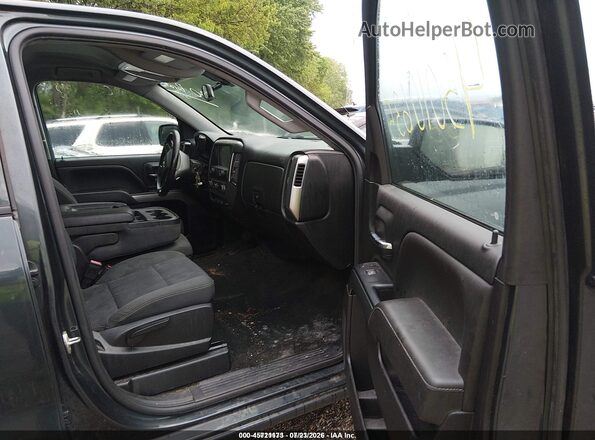 1GCVKRECXHZ306959 2017 CHEVROLET SILVERADO Gray Widok wnętrza z przodu