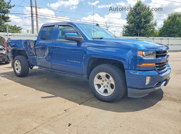 1GCVKRECXHZ365137 2017 CHEVROLET SILVERADO Blue Առջևի աջ