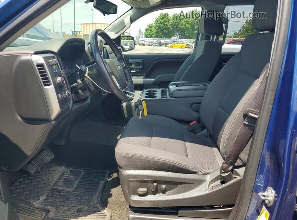 1GCVKRECXHZ365137 2017 CHEVROLET SILVERADO Blue Սալոնի դիմացի տեսք