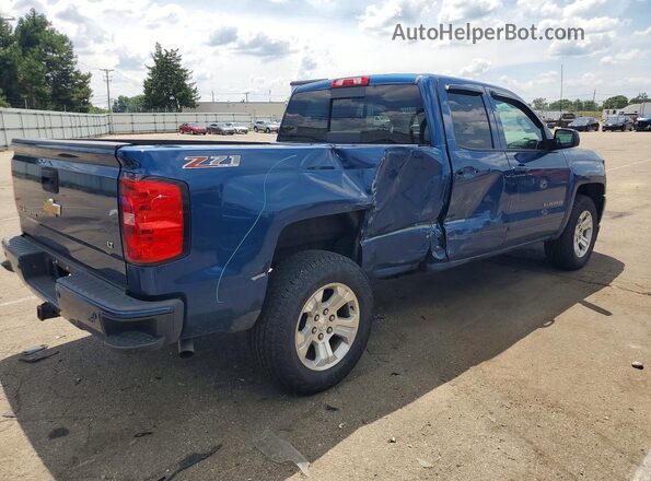 1GCVKRECXHZ365137 2017 CHEVROLET SILVERADO Blue Հետևի աջ