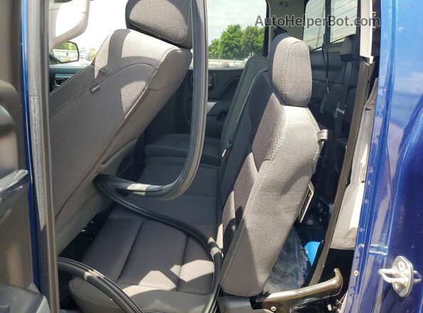 1GCVKRECXHZ365137 2017 CHEVROLET SILVERADO Blue Հետևի նստատեղերի տեսք