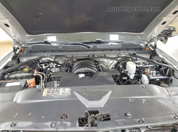 1GCVKRECXJZ103463 2018 CHEVROLET SILVERADO Silver Вид задньої частини салону