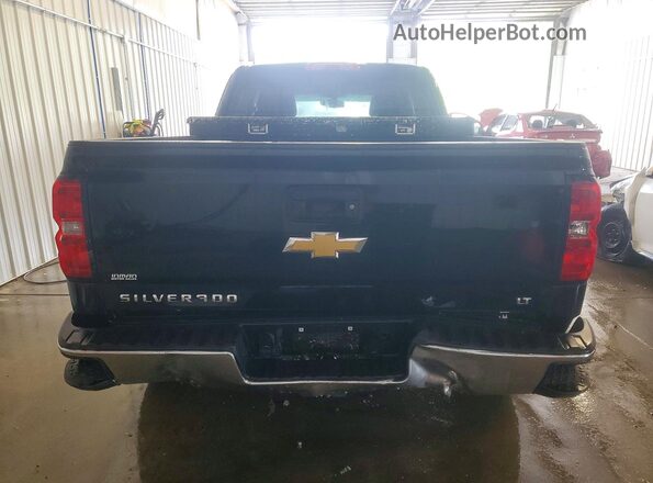 1GCVKRECXJZ181273 2018 CHEVROLET SILVERADO Black უკანა ხედი