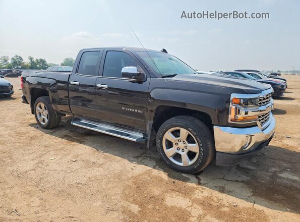 1GCVKRECXJZ198252 2018 CHEVROLET SILVERADO Black Przód prawy
