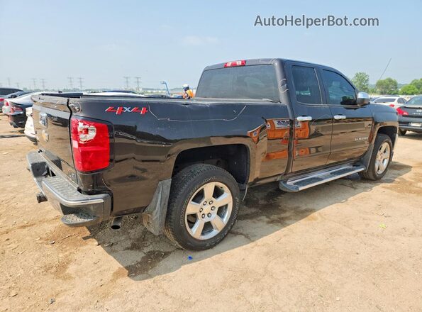 1GCVKRECXJZ198252 2018 CHEVROLET SILVERADO Black Tył prawy