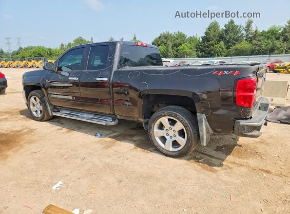 1GCVKRECXJZ198252 2018 CHEVROLET SILVERADO Black Tył lewy