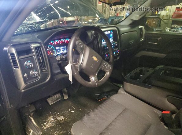1GCVKRECXJZ236174 2018 CHEVROLET SILVERADO Black Vista del salpicadero