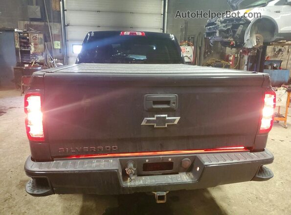 1GCVKRECXJZ236174 2018 CHEVROLET SILVERADO Black Vista trasera