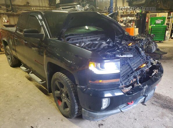 1GCVKRECXJZ236174 2018 CHEVROLET SILVERADO Black Delantero derecho