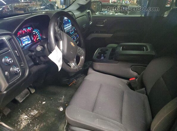 1GCVKRECXJZ236174 2018 CHEVROLET SILVERADO Black Vista interior delantera