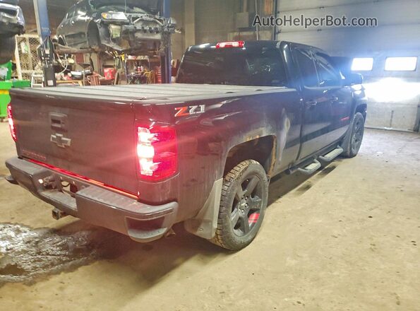 1GCVKRECXJZ236174 2018 CHEVROLET SILVERADO Black Trasero derecho