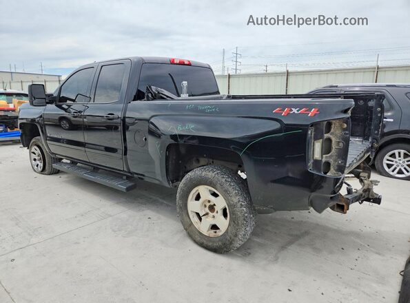 1GCVKREH1JZ203575 2018 CHEVROLET SILVERADO Черный Задняя левая четверть