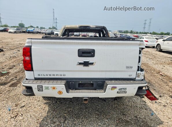 1GCVKREH2JZ119152 2018 CHEVROLET SILVERADO White უკანა ხედი