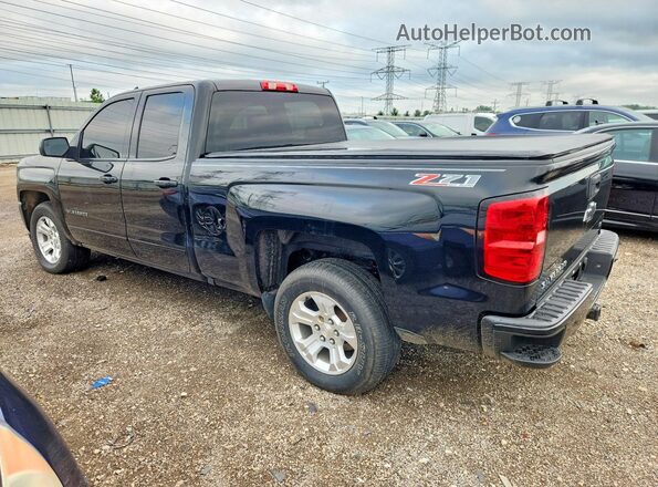 1GCVKREH6HZ142122 2017 CHEVROLET SILVERADO Black უკანა მარცხენა