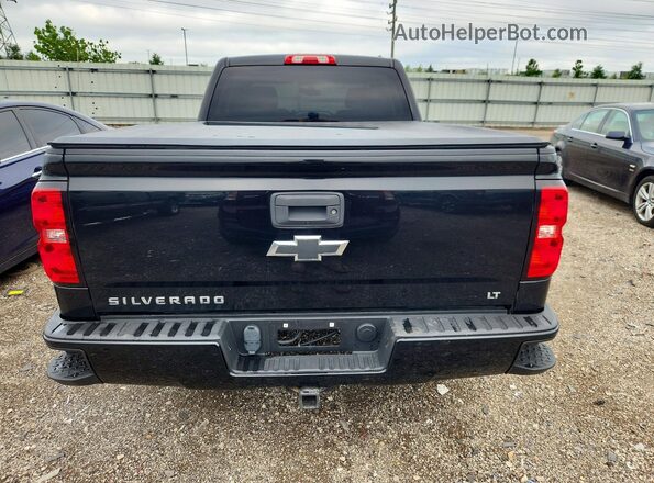 1GCVKREH6HZ142122 2017 CHEVROLET SILVERADO Black უკანა ხედი