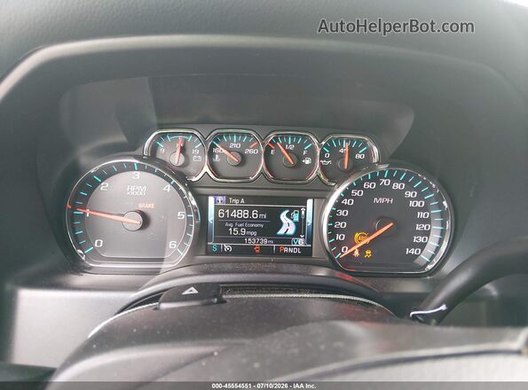1GCVKREH7JZ170307 2018 CHEVROLET SILVERADO White Widok tylnych siedzeń