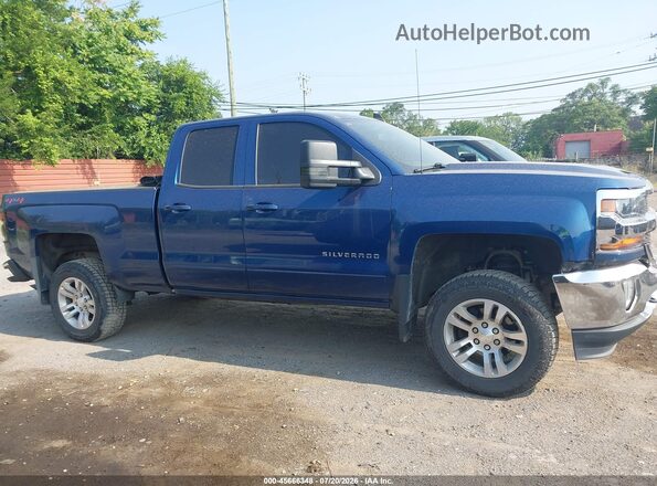 1GCVKREH8JZ209776 2018 CHEVROLET SILVERADO Blue Սալոնի հետևի տեսք